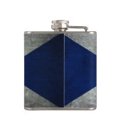 Flasques Drapeau noir de Grunge en Ecosse (Dos)