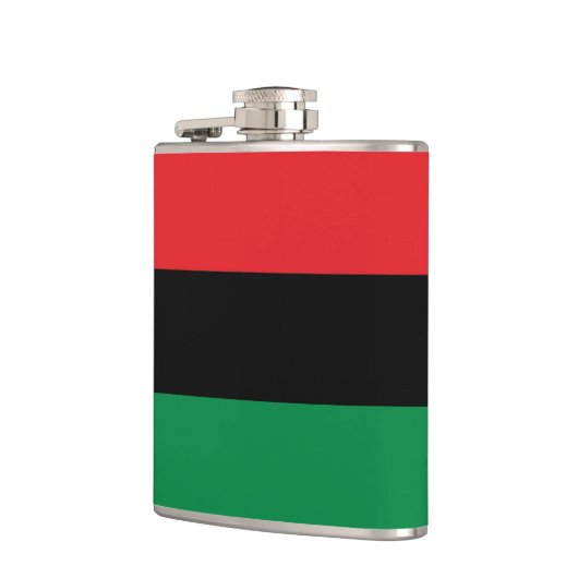 Flasques Drapeau panafricain, Joyeux Kwanzaa (Gauche)