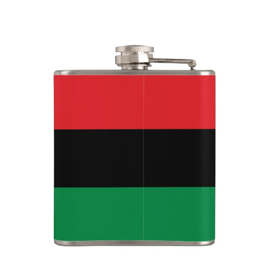 Flasques Drapeau panafricain, Joyeux Kwanzaa (Dos)