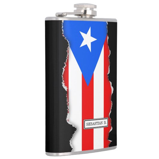 Flasques Drapeau porto-ricain classique (Droite)