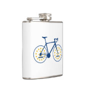 Flasques Drapeau Rhode Island à vélo (Droite)