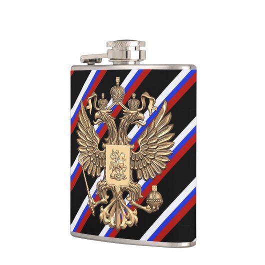 Flasques Drapeau russe de rayures (Gauche)