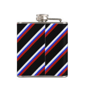 Flasques Drapeau russe de rayures (Dos)