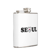 Flasques Drapeau Seoul Love Heart Taegeukgi (Droite)