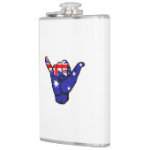 Flasques Drapeau Shaka Australie (Gauche)
