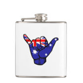 Flasques Drapeau Shaka Australie (Devant)