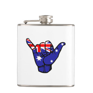 Flasques Drapeau Shaka Australie