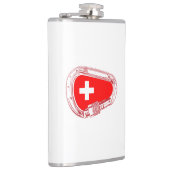 Flasques Drapeau Suisse Escalade carabiner (Droite)