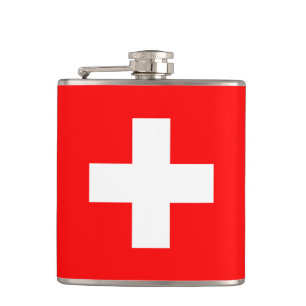 Flasques Drapeau suisse et vacances Suisse/fans sportifs
