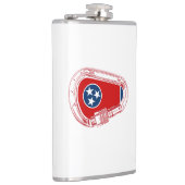 Flasques Drapeau Tennessee Escalade carabiner (Droite)