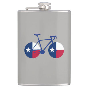 Flasques Drapeau Texas Cyclisme