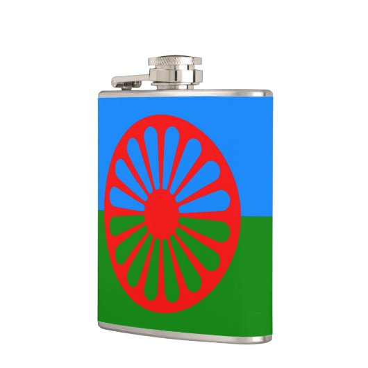 Flasques Drapeau tzigane romani (Gauche)