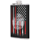 Flasques Drapeau USA de baseball Drapeau américain Vintage (Gauche)