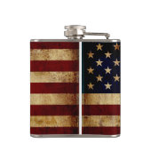 Flasques Drapeau USA / Grunge (Dos)