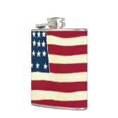 Flasques Drapeau vintage patriotique américain, le 4 juille (Gauche)