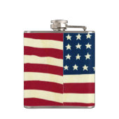 Flasques Drapeau vintage patriotique américain, le 4 juille (Dos)