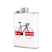 Flasques Drapeau Washington D.C. Cyclisme (Gauche)