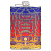 Flasques Dreamland psychédélique (Devant)