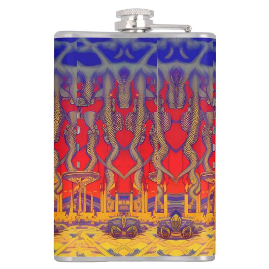 Flasques Dreamland psychédélique (Dos)