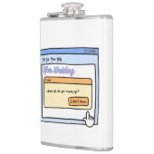 Flasques Drôle cadeau de mariée et de chambre pour Humour d (Gauche)