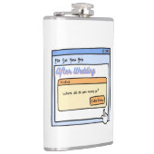 Flasques Drôle cadeau de mariée et de chambre pour Humour d (Droite)