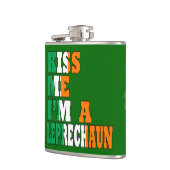 Flasques Drôle Embrasse-moi Je suis un leprechaun (Gauche)