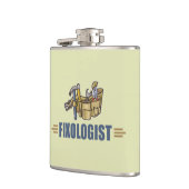 Flasques Drôle Handyman (Gauche)