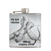 Flasques Drôle Heart-break Remedy Cupid Flask (Devant)