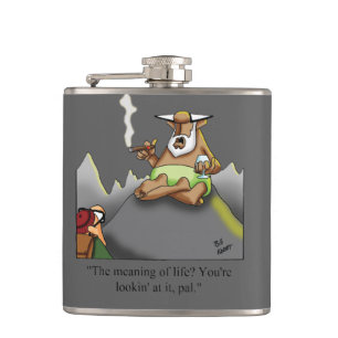 Flasques Drôle Humour Cigar Flask cadeau