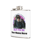 Flasques Drôle Nom du singe Je ne sais pas ce qui se passe (Gauche)