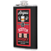 Flasques Drôle Scotch Whisky Flask (Gauche)