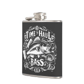 Flasques Drôle temps pour Haul Bass Fishing Bateau (Gauche)