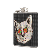 Flasques drôles d'yeux en spirale de chat (Gauche)