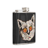 Flasques drôles d'yeux en spirale de chat (Droite)