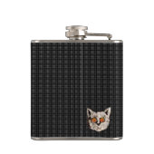 Flasques drôles d'yeux en spirale de chat (Dos)