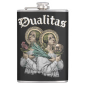 Flasques Dualitas - Design gothique (Devant)