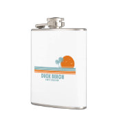 Flasques Duck Beach Caroline du Nord Sun Palm Trees (Gauche)