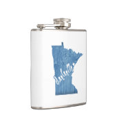 Flasques Duluth Minnesota Grain de bois (Droite)