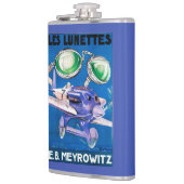 Flasques E.B. Publicité de lunettes de vol de Meyrowitz (Gauche)