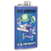 Flasques E.B. Publicité de lunettes de vol de Meyrowitz (Droite)