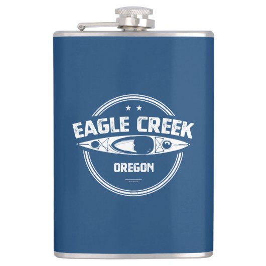 Flasques Eagle Creek Oregon Kayaking (Devant)