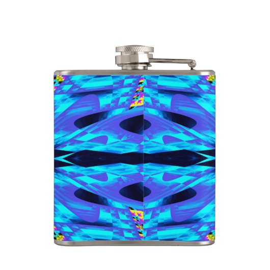 FLASQUES EAU BLEUE (Dos)