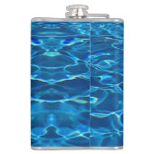 Flasques Eau de la piscine bleu foncé (Dos)