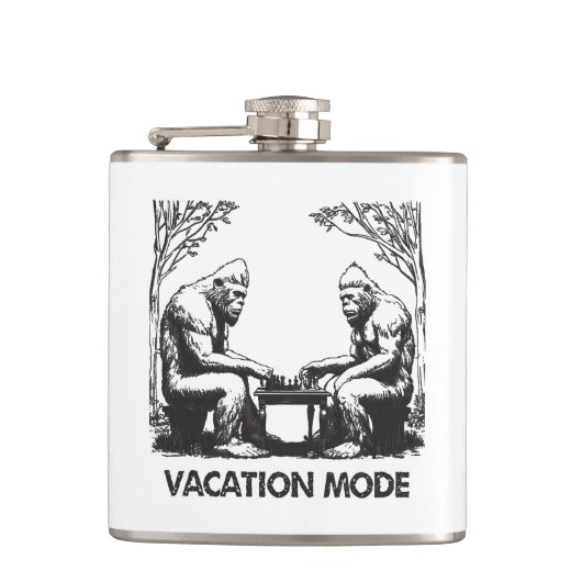 Flasques Échecs mode Vacances Bigfoot (Devant)