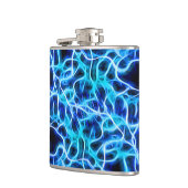 Flasques Éclair électrique néon bleu Tesla Coil (Gauche)