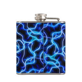 Flasques Éclair électrique néon bleu Tesla Coil (Dos)