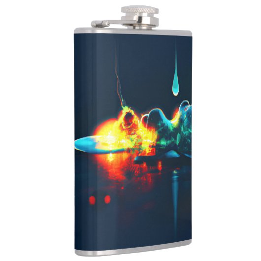 Flasques Éclairage Liquide (Droite)