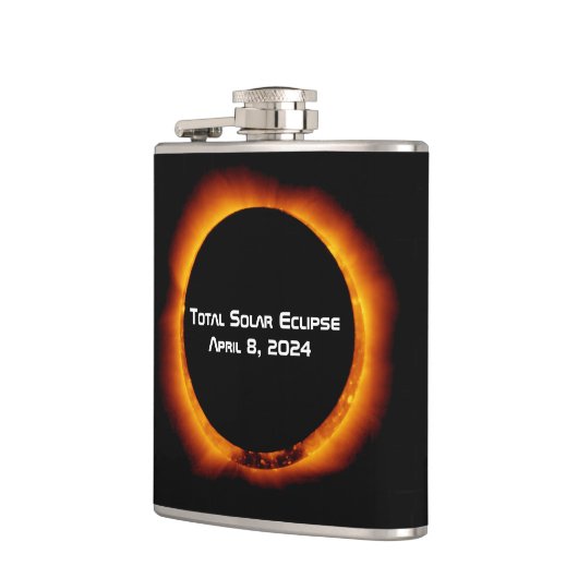 Flasques Éclipse solaire totale 2024 (Gauche)