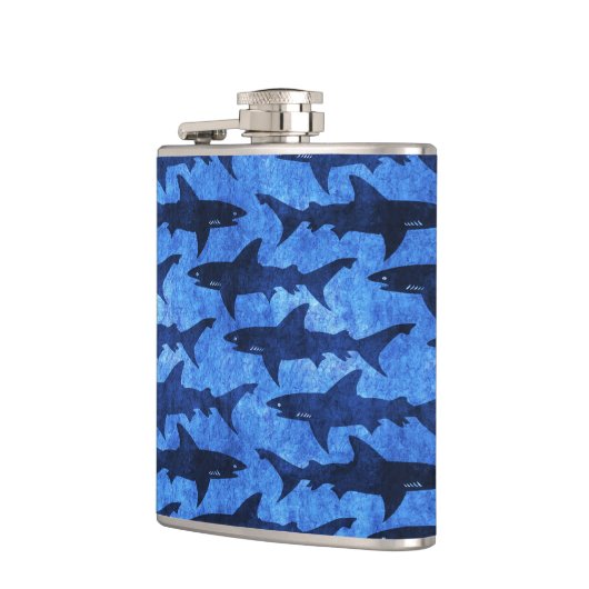 Flasques École de grands requins blancs (Gauche)