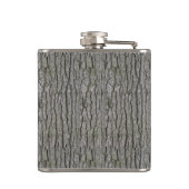 Flasques Écorce Rustique Faux Gris Sec (Dos)